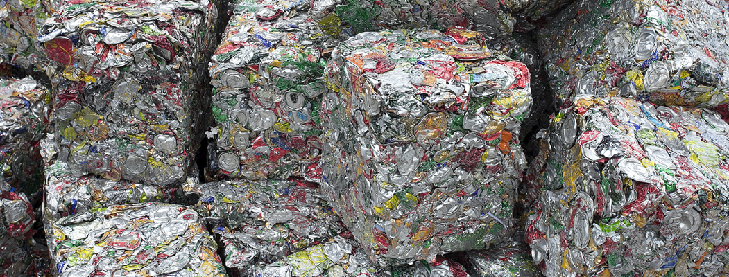 Cubes of Crushed Cans